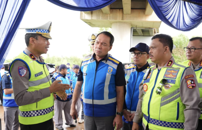Kakorlantas Tinjau Tol Japek II Selatan sebagai Jalur Alternatif Mudik Lebaran 2026